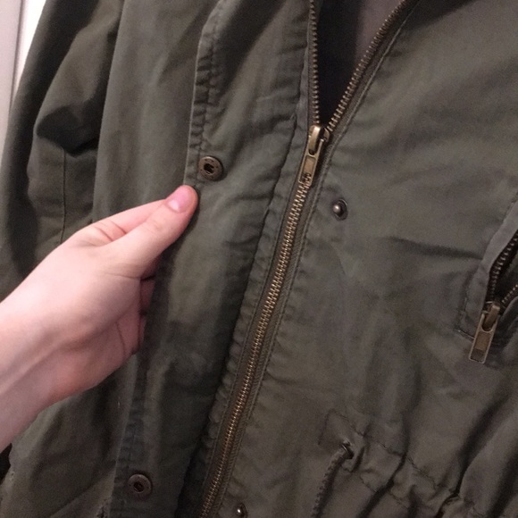 army green jacket - Picture 2 of 3